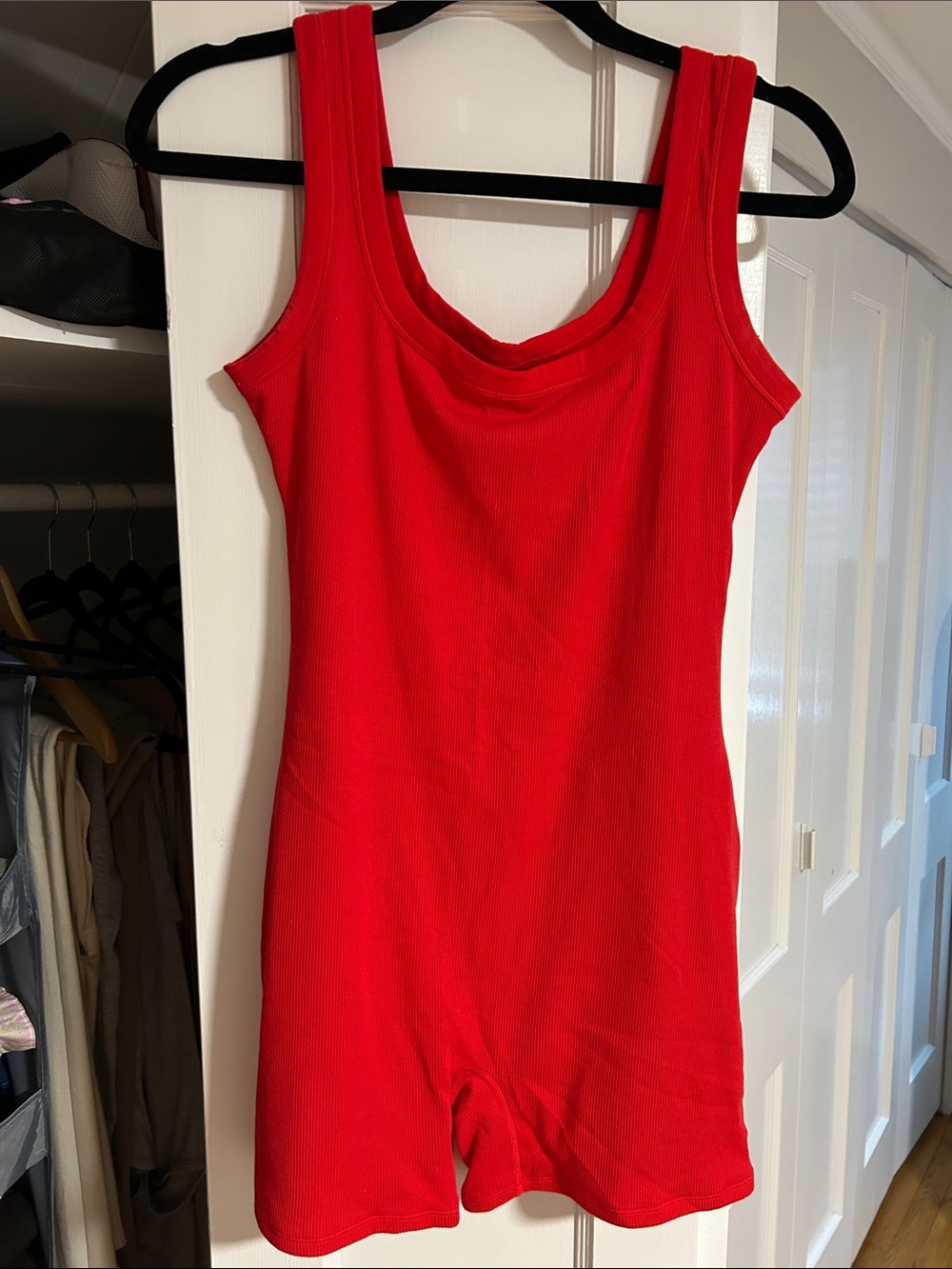 SKIMS Ribbed Tank Romper